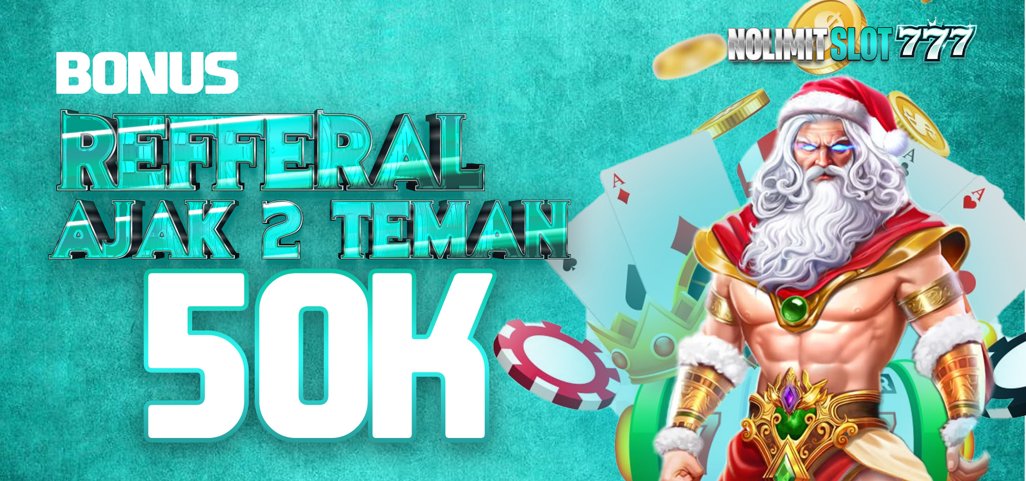 PROMO BONUS REFERRAL DI AWAL 50 RIBU
